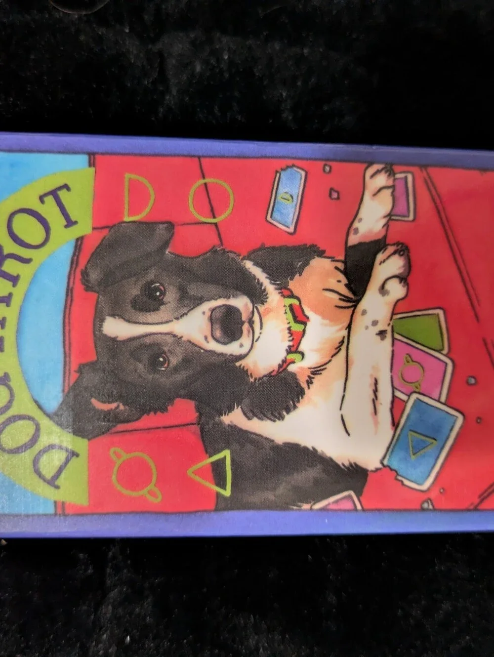 Chronicle Books Dog Tarot Deck - Blue, Red, Yellow